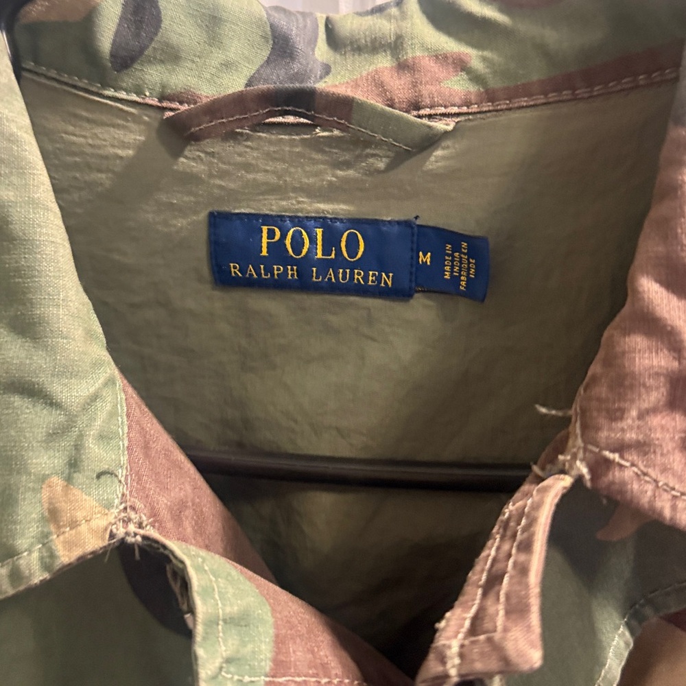 Polo by Ralph Lauren Green and Brown Camouflage Jacket. Very rare. - Picture 2 of 6
